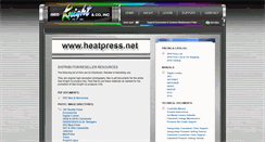 Desktop Screenshot of heatpress.net